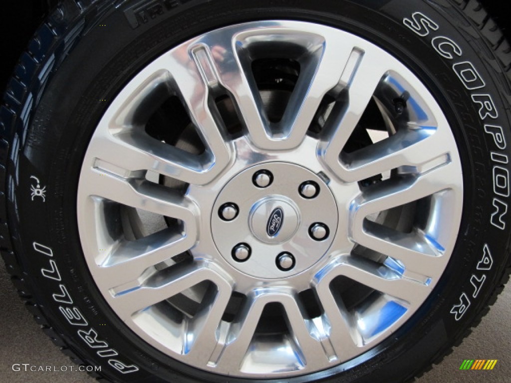 2012 Ford F150 Platinum SuperCrew 4x4 Wheel Photo #68353597