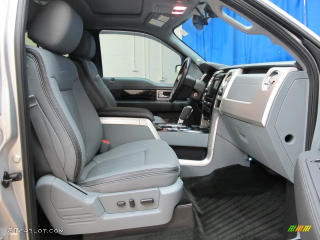 2012 Ford F150 Platinum SuperCrew 4x4 Front Seat Photo #68353663