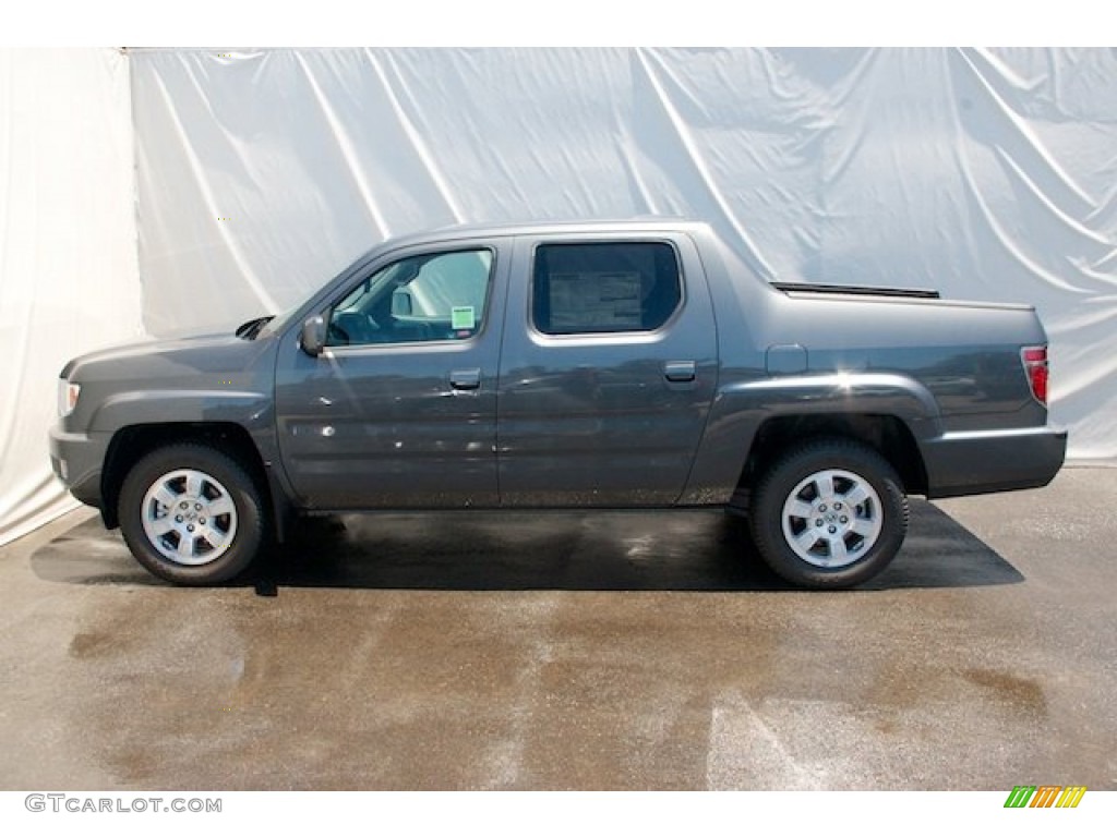 Polished Metal Metallic 2012 Honda Ridgeline RTS Exterior Photo #68353808