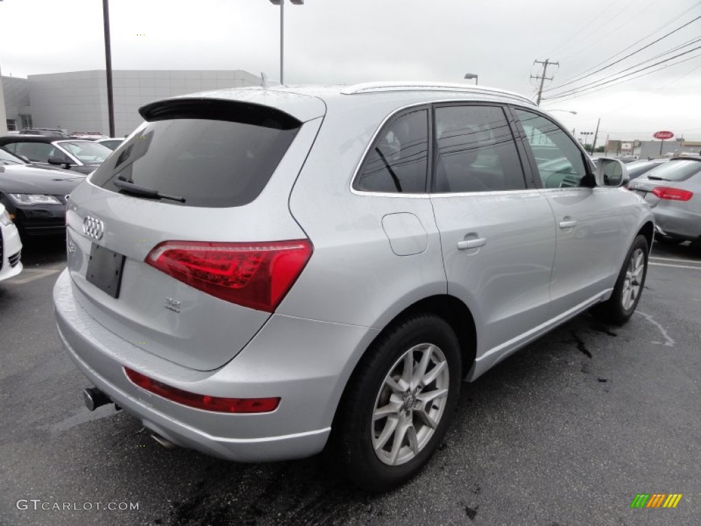 2009 Q5 3.2 Premium quattro - Ice Silver Metallic / Light Gray photo #8