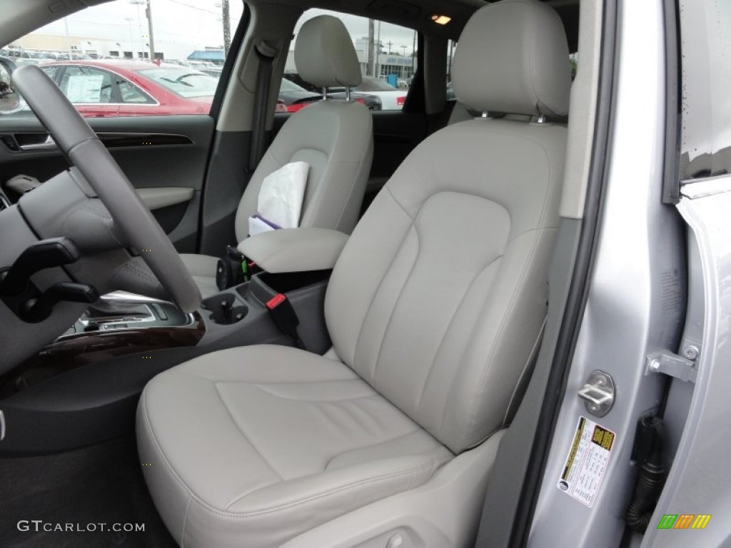 2009 Q5 3.2 Premium quattro - Ice Silver Metallic / Light Gray photo #17