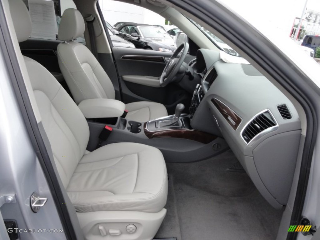 2009 Q5 3.2 Premium quattro - Ice Silver Metallic / Light Gray photo #20