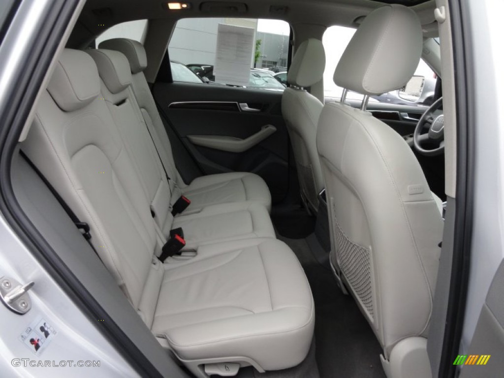 2009 Q5 3.2 Premium quattro - Ice Silver Metallic / Light Gray photo #23
