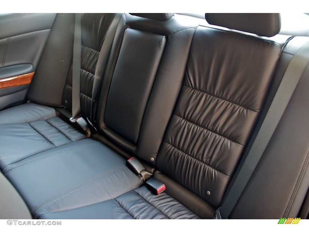 2012 Accord EX-L Sedan - Polished Metal Metallic / Black photo #16