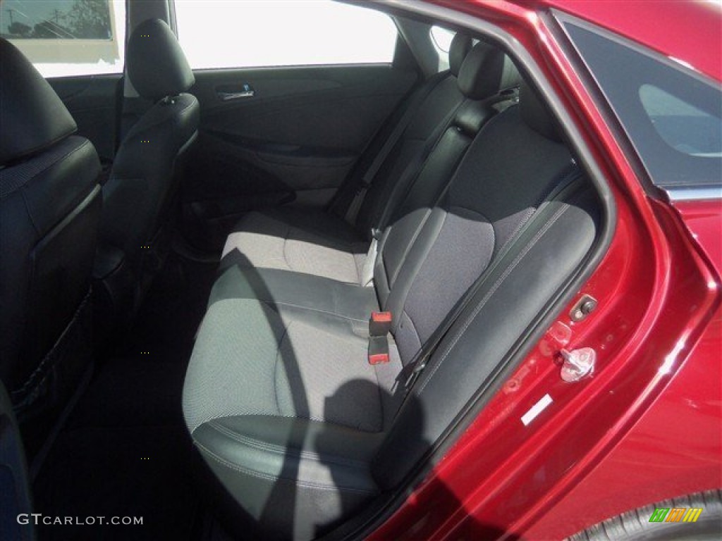 2011 Sonata Limited - Venetian Red / Gray photo #14