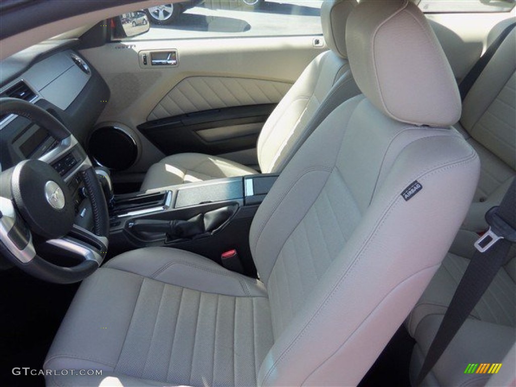 2011 Mustang V6 Premium Coupe - Race Red / Stone photo #9