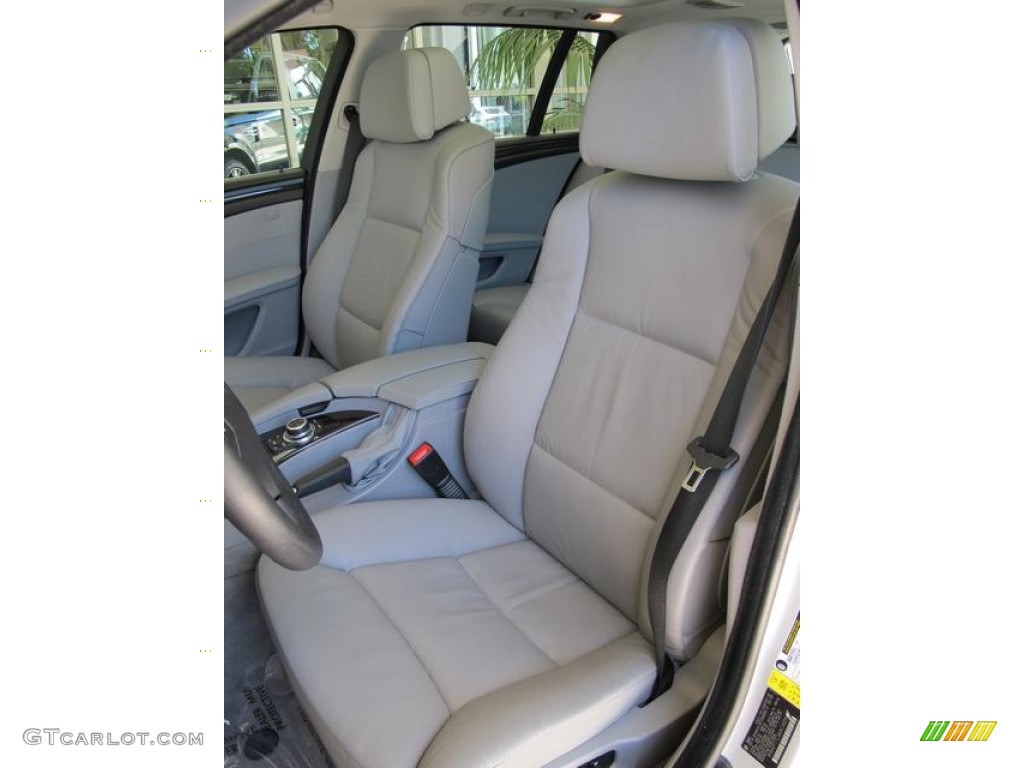 2010 BMW 5 Series 535i xDrive Sports Wagon Front Seat Photo #68358345