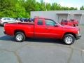 2008 Flame Red Dodge Dakota ST Extended Cab  photo #4