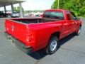 2008 Flame Red Dodge Dakota ST Extended Cab  photo #6