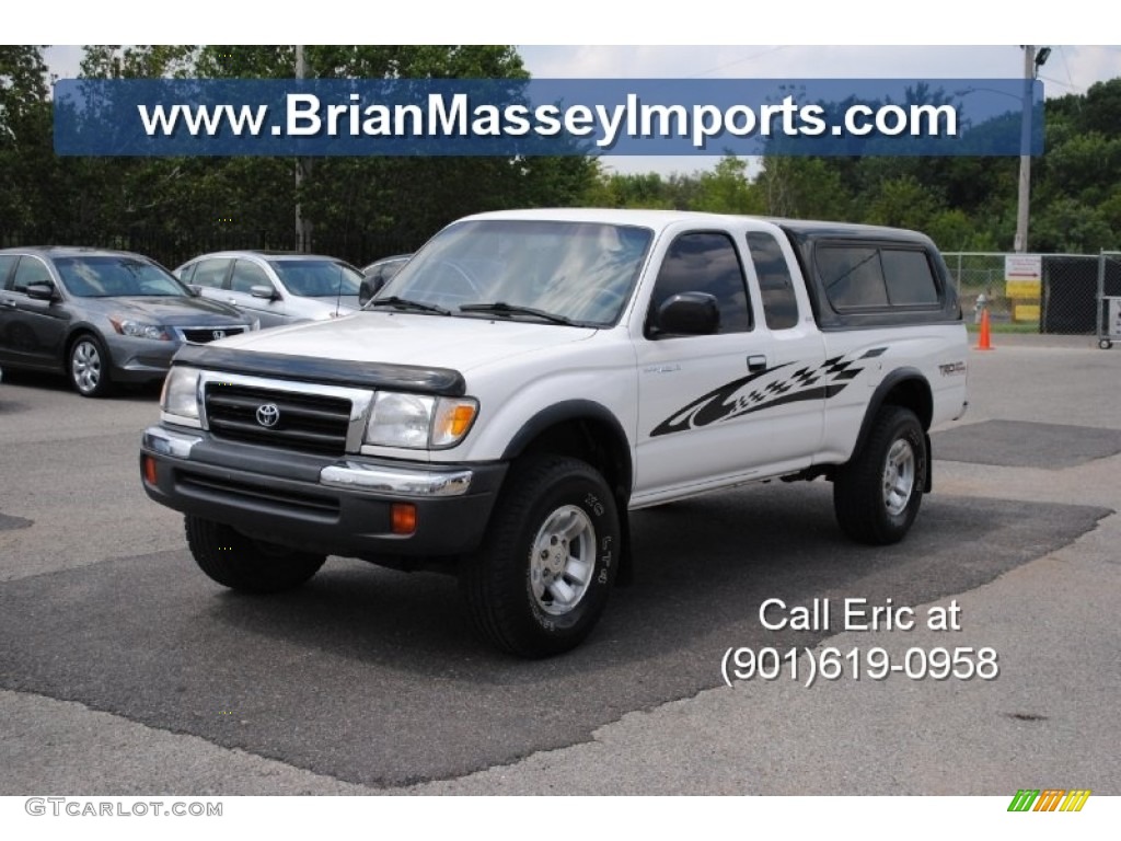 2000 Tacoma V6 PreRunner Extended Cab - Natural White / Oak photo #1