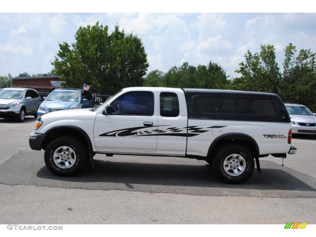 2000 Tacoma V6 PreRunner Extended Cab - Natural White / Oak photo #2