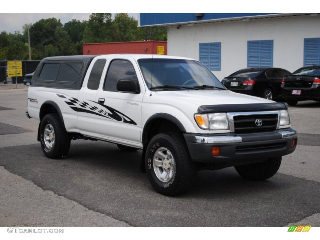 2000 Tacoma V6 PreRunner Extended Cab - Natural White / Oak photo #7