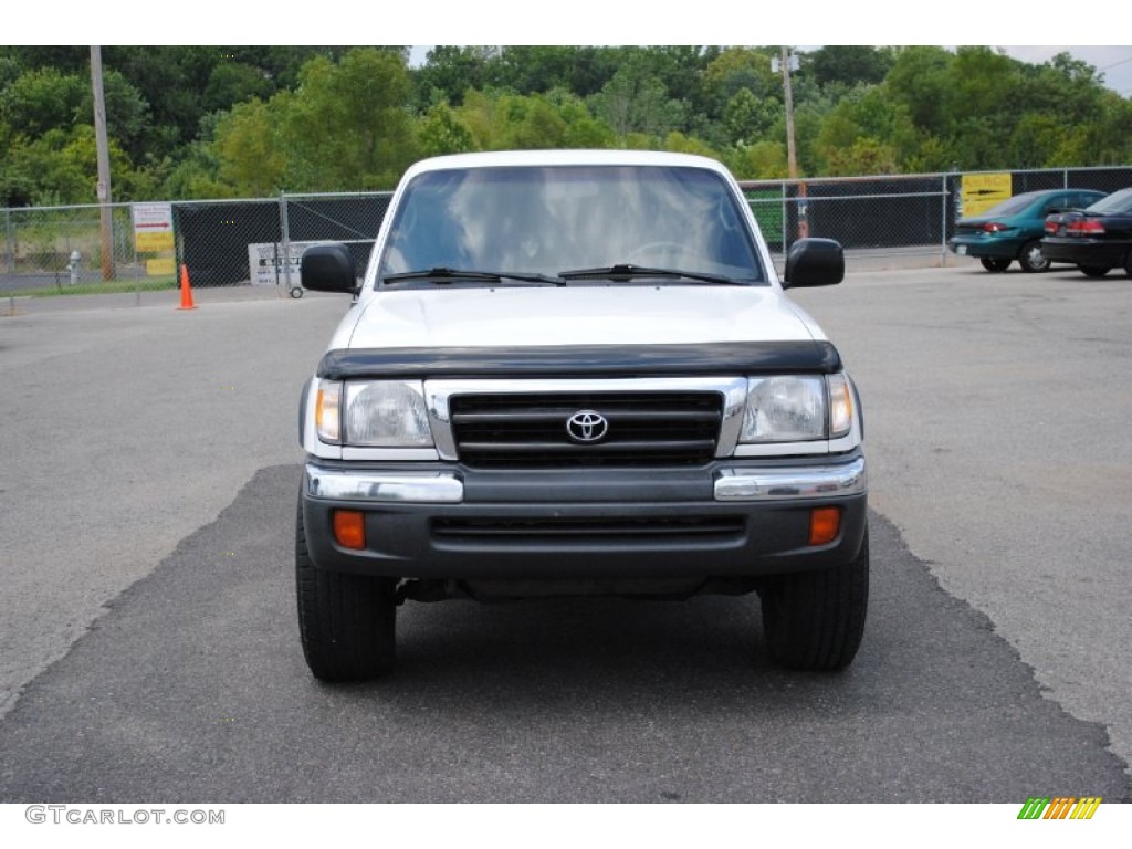 2000 Tacoma V6 PreRunner Extended Cab - Natural White / Oak photo #8