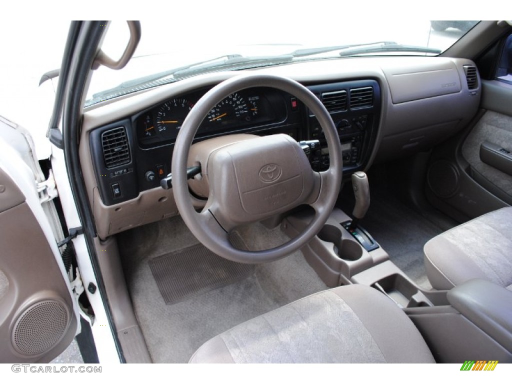 2000 Tacoma V6 PreRunner Extended Cab - Natural White / Oak photo #12