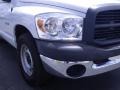 2008 Bright White Dodge Ram 1500 ST Regular Cab  photo #2