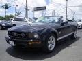 2009 Black Ford Mustang V6 Convertible  photo #23