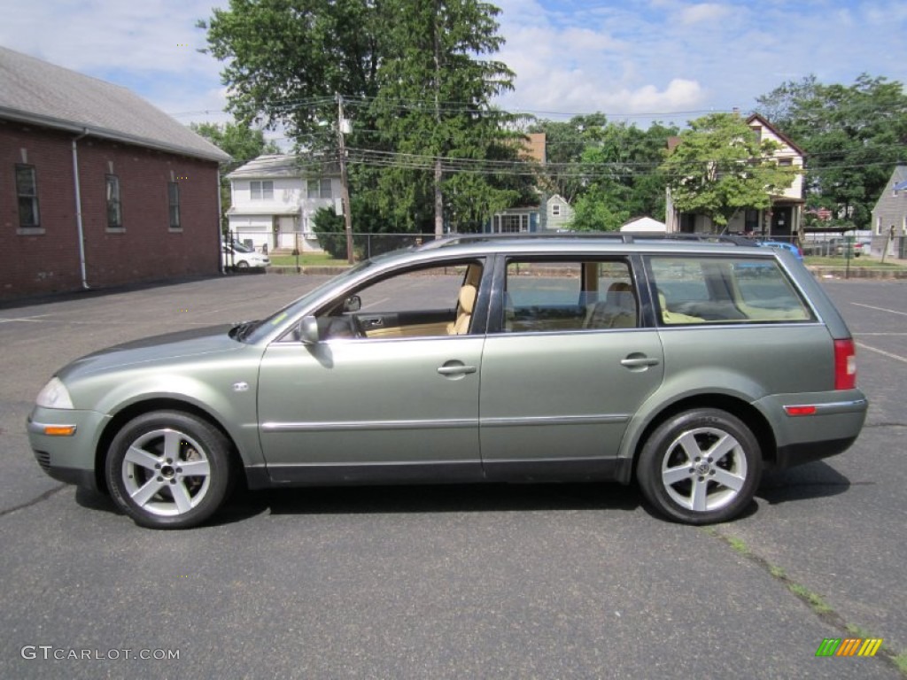 Fresco Green Metallic 2004 Volkswagen Passat GLX 4Motion Wagon Exterior Photo #68360535