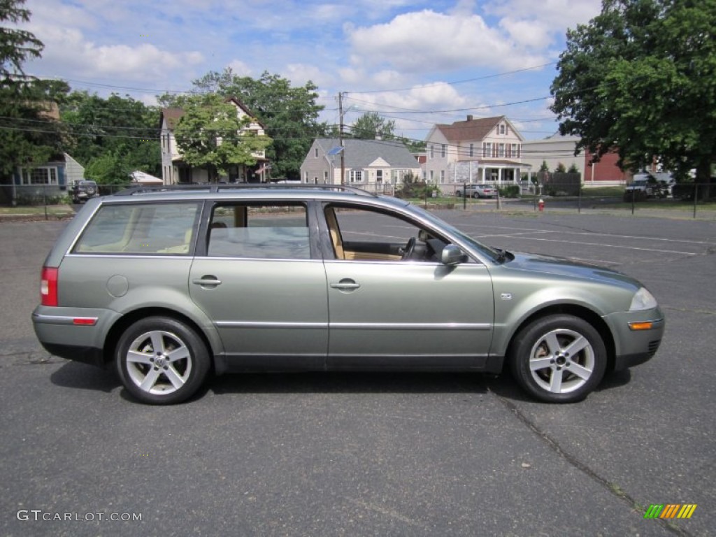 Fresco Green Metallic 2004 Volkswagen Passat GLX 4Motion Wagon Exterior Photo #68360559