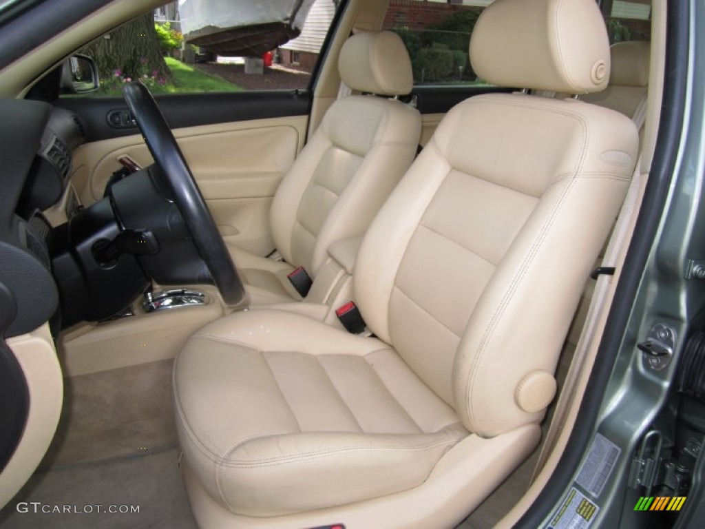 Beige Interior 2004 Volkswagen Passat GLX 4Motion Wagon Photo #68360574