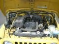 2004 Solar Yellow Jeep Wrangler SE 4x4  photo #26