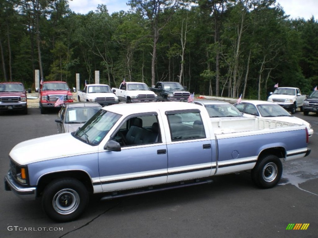 Summit White 2000 Chevrolet Silverado 3500 Crew Cab Exterior Photo #68362111