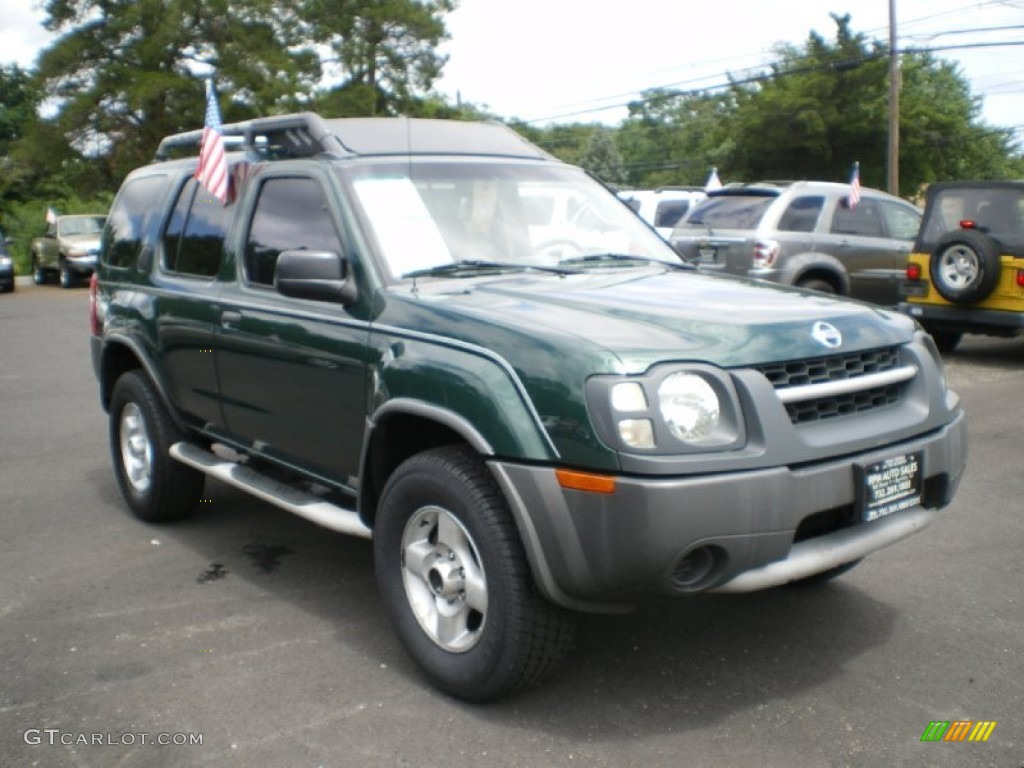 Alpine Green Metallic 2002 Nissan Xterra SE V6 4x4 Exterior Photo #68362288
