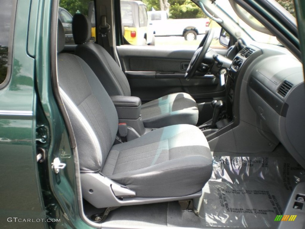 Gray Celadon Interior 2002 Nissan Xterra SE V6 4x4 Photo #68362495