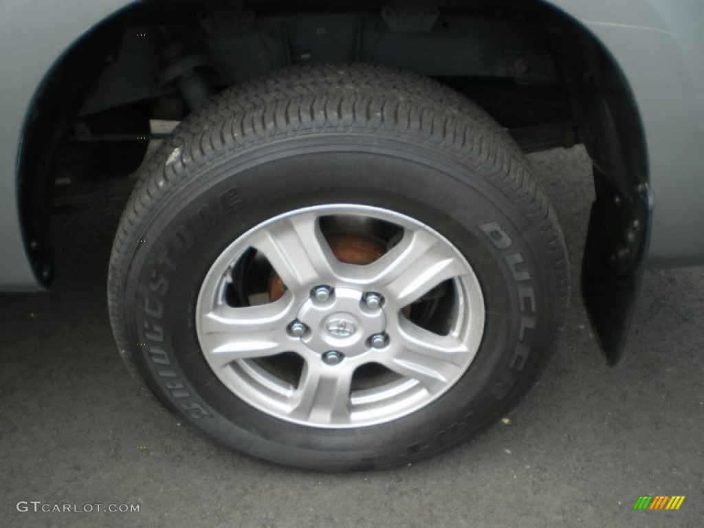 2007 Tundra SR5 Double Cab 4x4 - Silver Sky Metallic / Graphite Gray photo #11