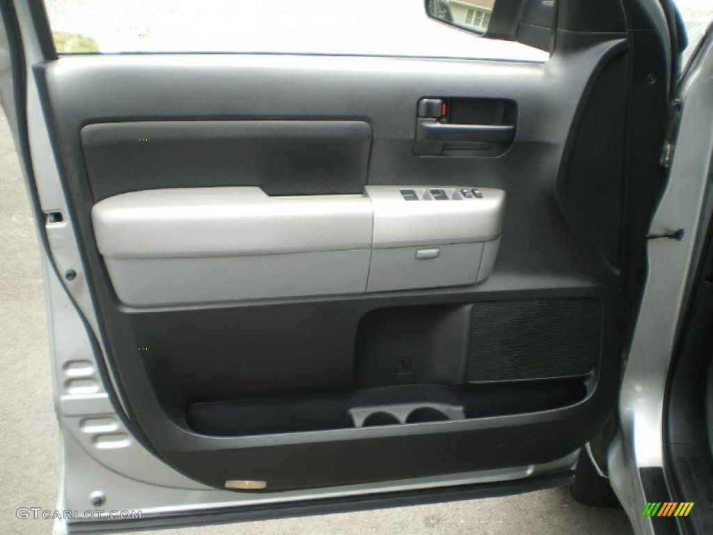 2007 Tundra SR5 Double Cab 4x4 - Silver Sky Metallic / Graphite Gray photo #14