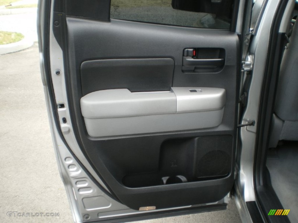 2007 Tundra SR5 Double Cab 4x4 - Silver Sky Metallic / Graphite Gray photo #22