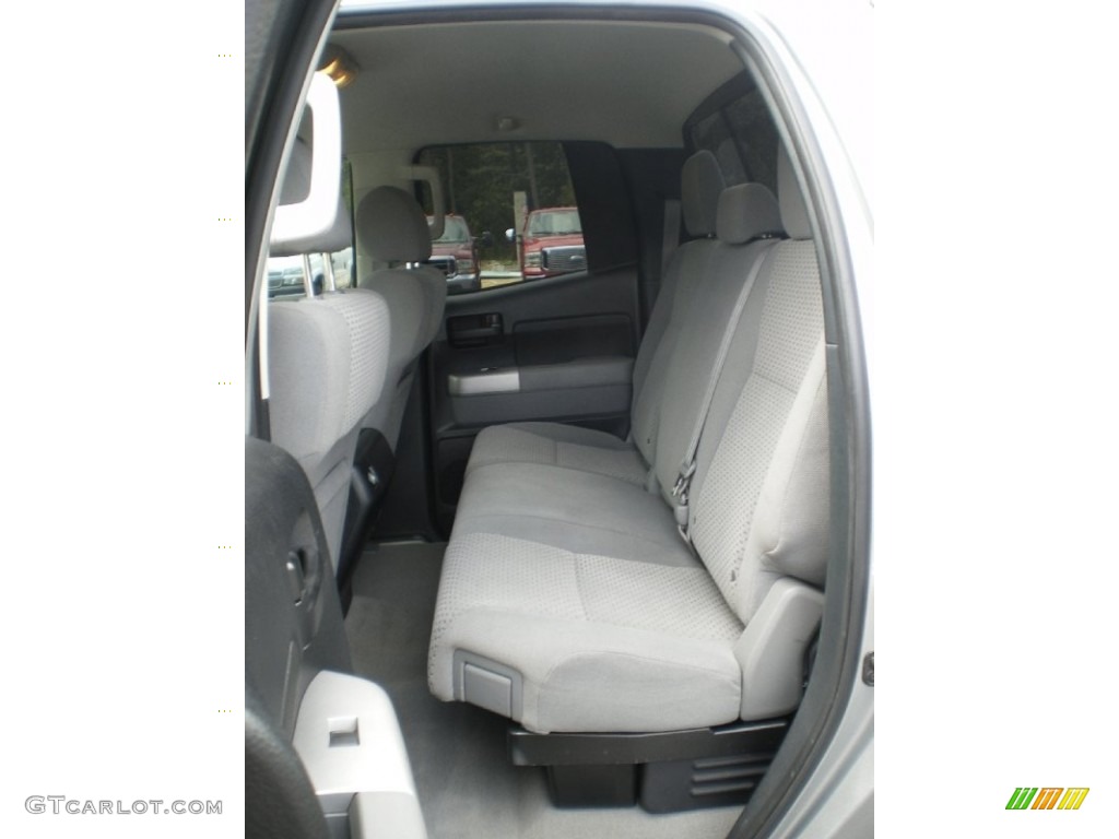 2007 Tundra SR5 Double Cab 4x4 - Silver Sky Metallic / Graphite Gray photo #23