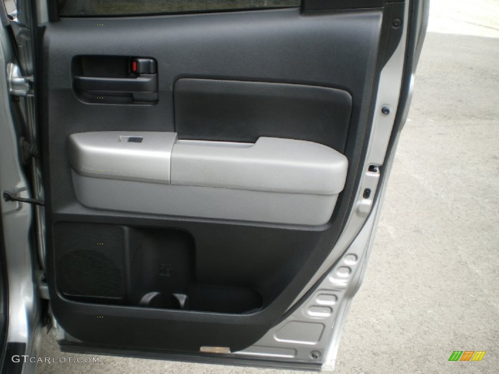 2007 Tundra SR5 Double Cab 4x4 - Silver Sky Metallic / Graphite Gray photo #25