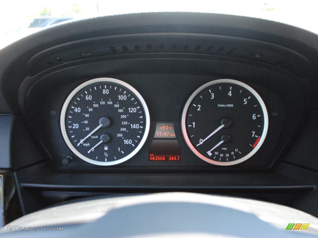 2007 BMW 5 Series 530i Sedan Gauges Photo #68363148
