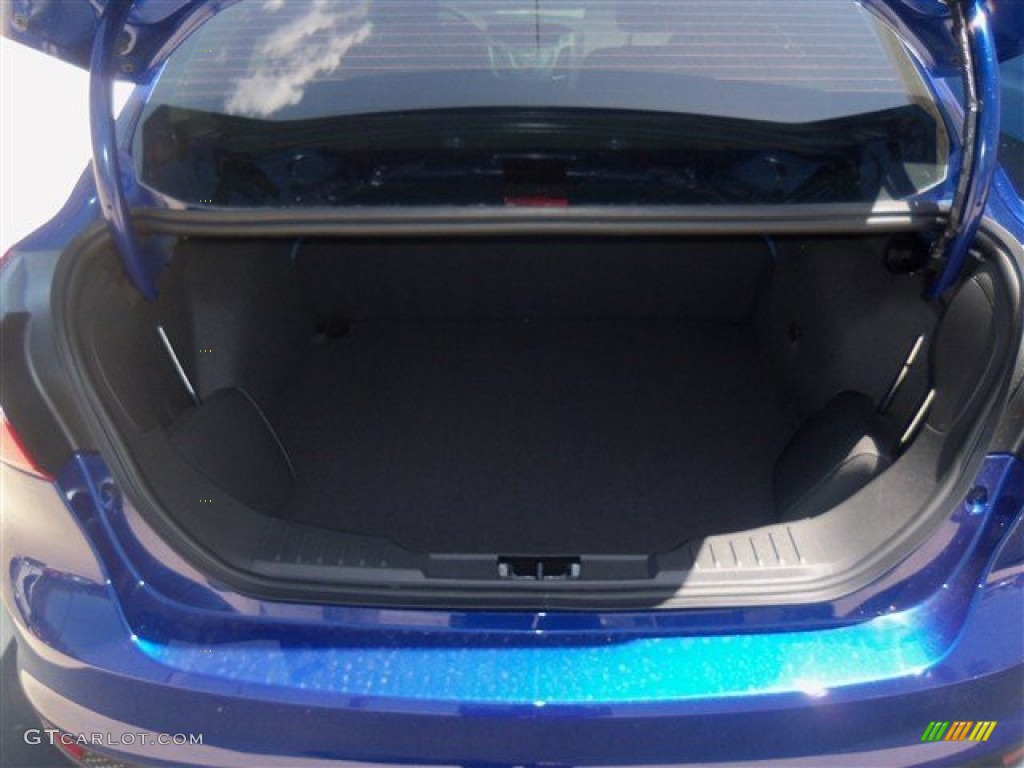 2012 Focus S Sedan - Sonic Blue Metallic / Charcoal Black photo #18