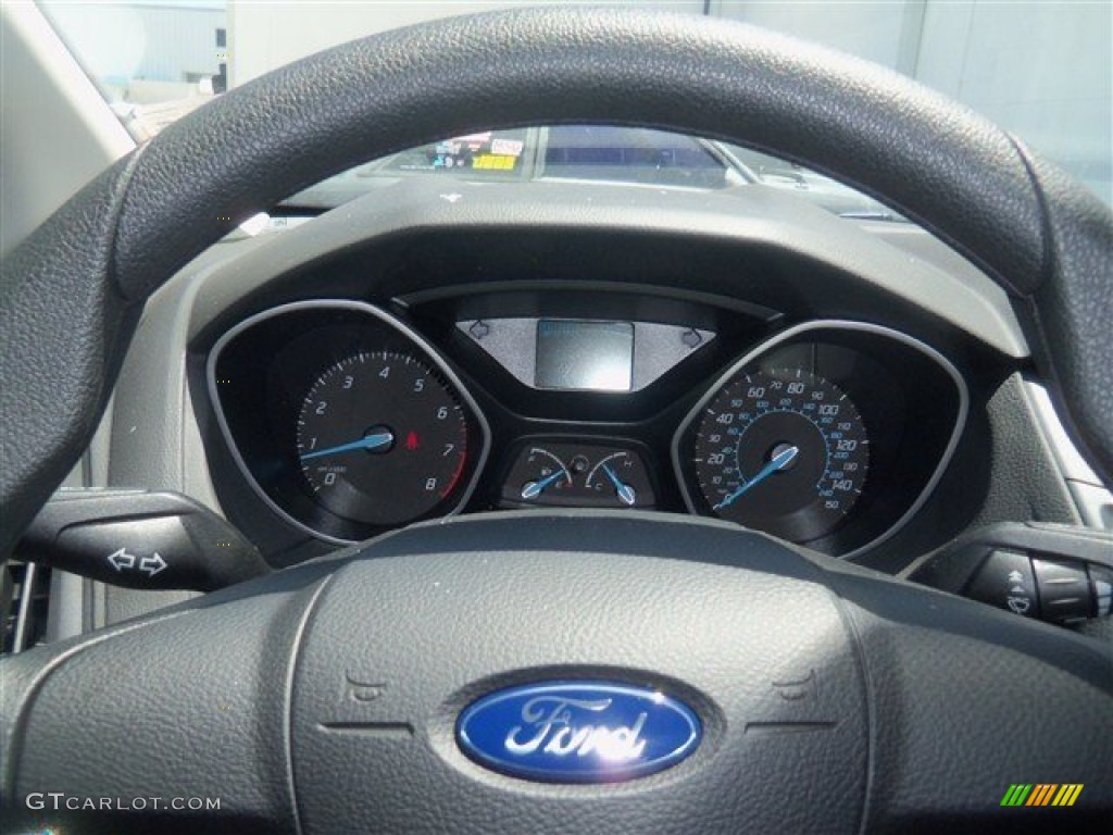 2012 Focus S Sedan - Oxford White / Charcoal Black photo #18