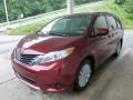 2012 Salsa Red Pearl Toyota Sienna LE AWD  photo #5