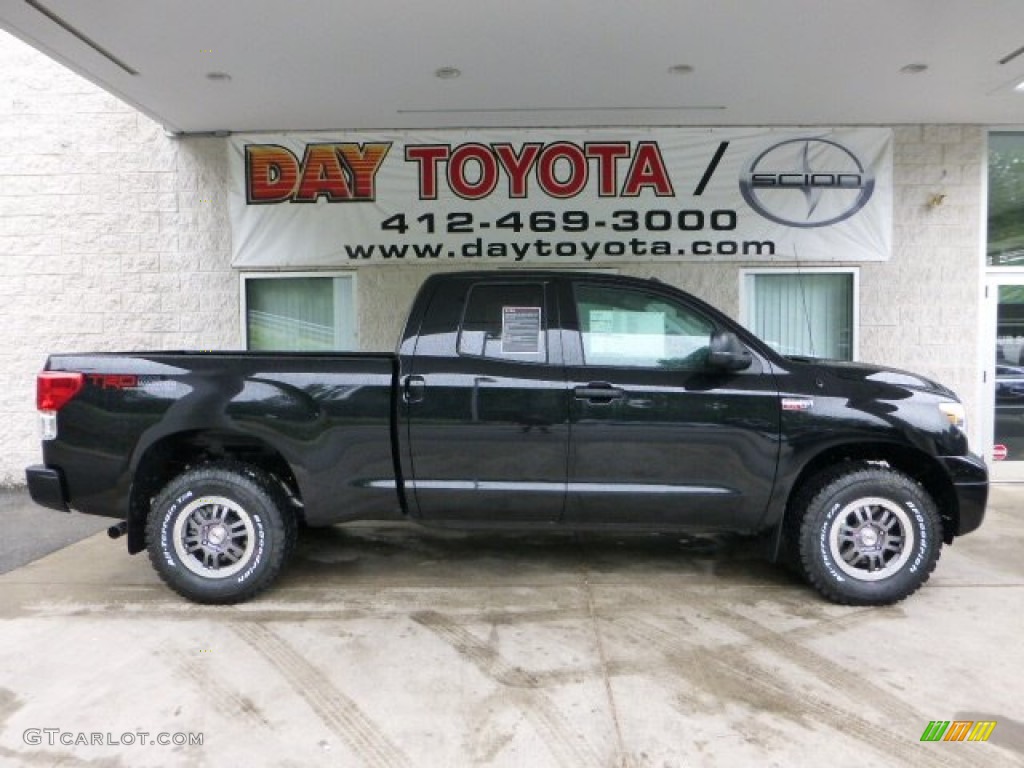 2012 Tundra TRD Rock Warrior Double Cab 4x4 - Black / Black photo #1