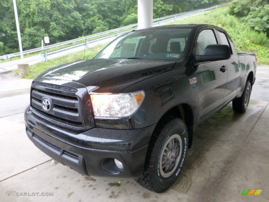 2012 Tundra TRD Rock Warrior Double Cab 4x4 - Black / Black photo #5