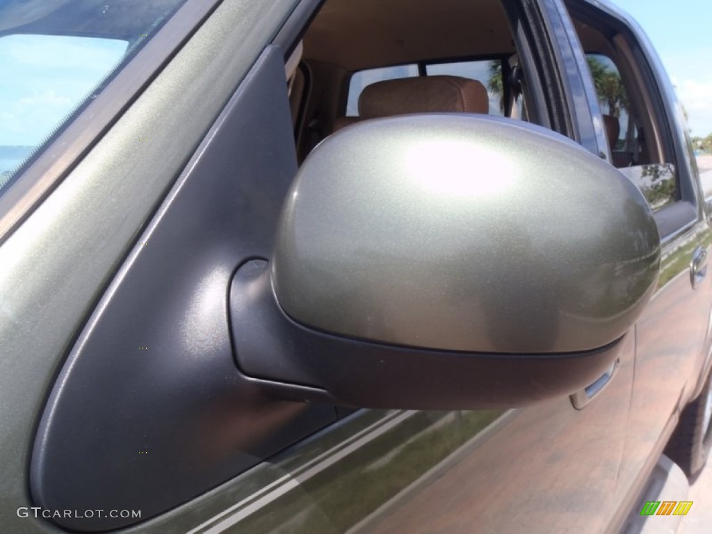 2002 F150 King Ranch SuperCrew 4x4 - Estate Green Metallic / Castano Brown Leather photo #24