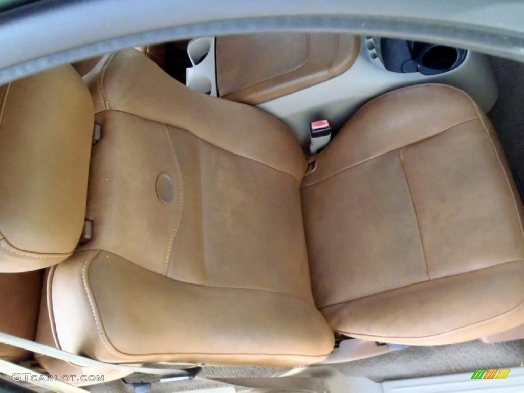 2002 F150 King Ranch SuperCrew 4x4 - Estate Green Metallic / Castano Brown Leather photo #36