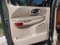 Castano Brown Leather 2002 Ford F150 King Ranch SuperCrew 4x4 Door Panel
