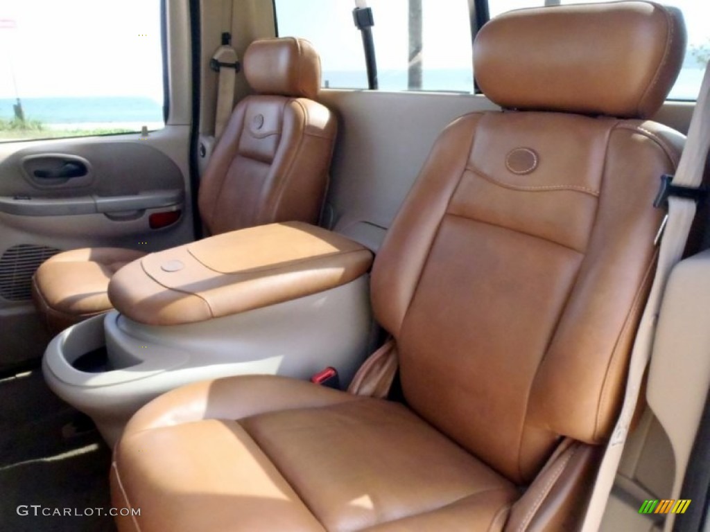2002 Ford F150 King Ranch SuperCrew 4x4 Rear Seat Photo #68364391