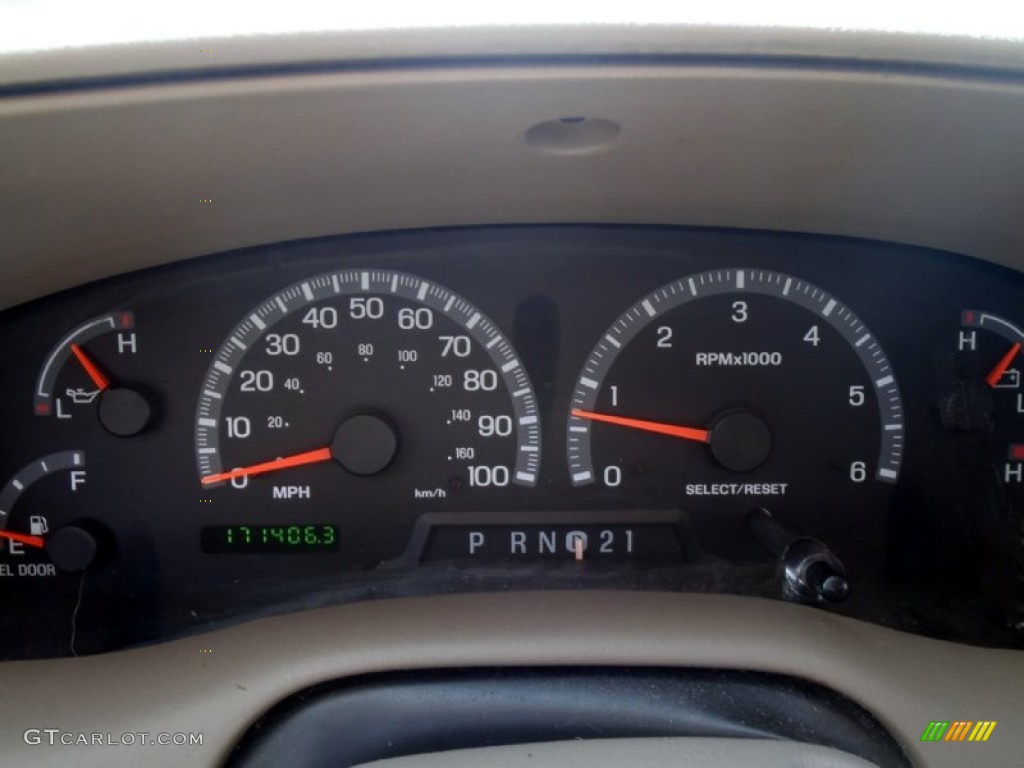 2002 Ford F150 King Ranch SuperCrew 4x4 Gauges Photo #68364466