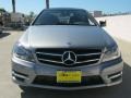 2013 Palladium Silver Metallic Mercedes-Benz C 250 Coupe  photo #2