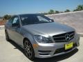 2013 Palladium Silver Metallic Mercedes-Benz C 250 Coupe  photo #1