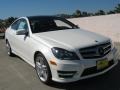 Diamond White Metallic - C 250 Coupe Photo No. 1