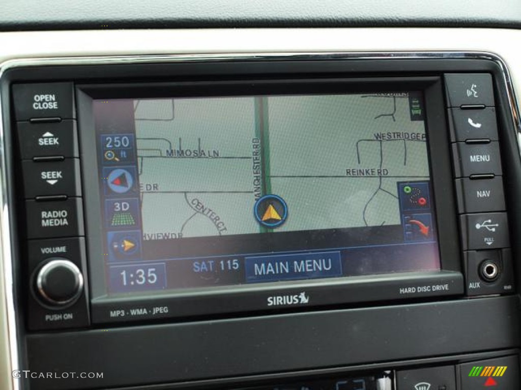 2012 Jeep Grand Cherokee Overland 4x4 Navigation Photos