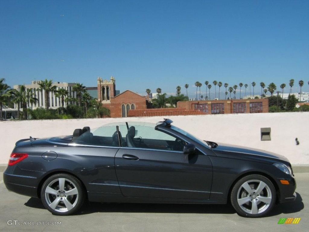 Steel Grey Metallic 2013 Mercedes-Benz E 350 Cabriolet Exterior Photo #68364937