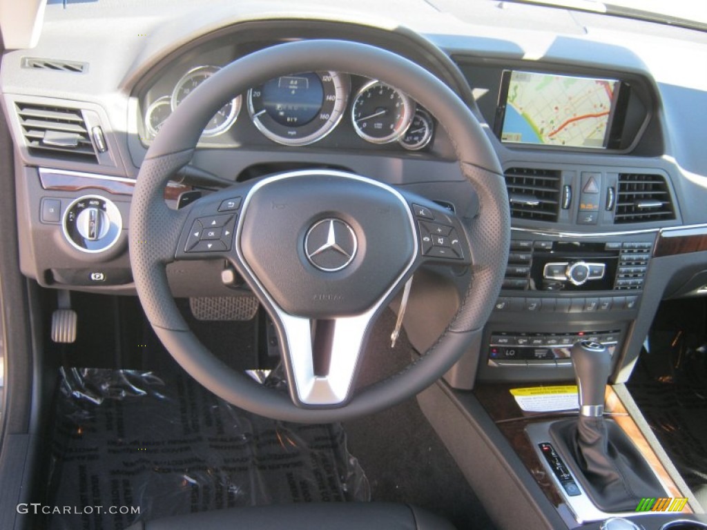 2013 Mercedes-Benz E 350 Cabriolet Black Dashboard Photo #68364988