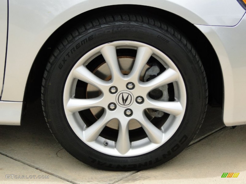 2008 TSX Sedan - Alabaster Silver Metallic / Ebony photo #28